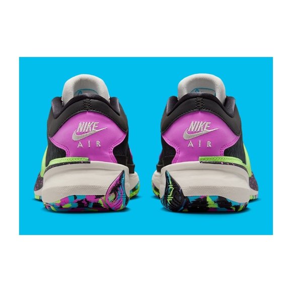 Nike Zoom Freak 5 Low Mens Basketball Shoes Black DX4985-002 NEW Multi Sz - Picture 6 of 10